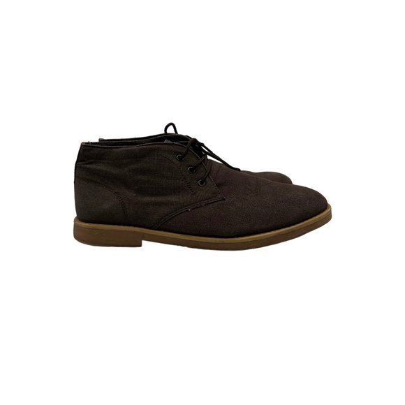 Levi Strauss Chukka Boots Mens 12 Ankle Brown Lace Up...